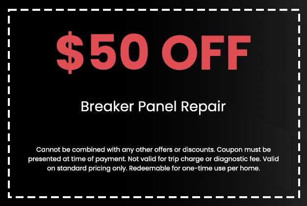 Discount on Breaker Panel Repair
