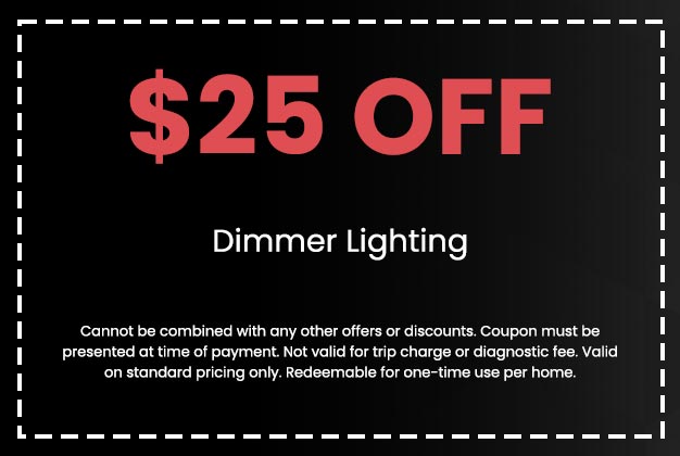 Discount on Dimmer Lighting